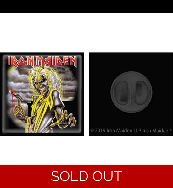 Iron Maiden "Killers" Lapel Pin